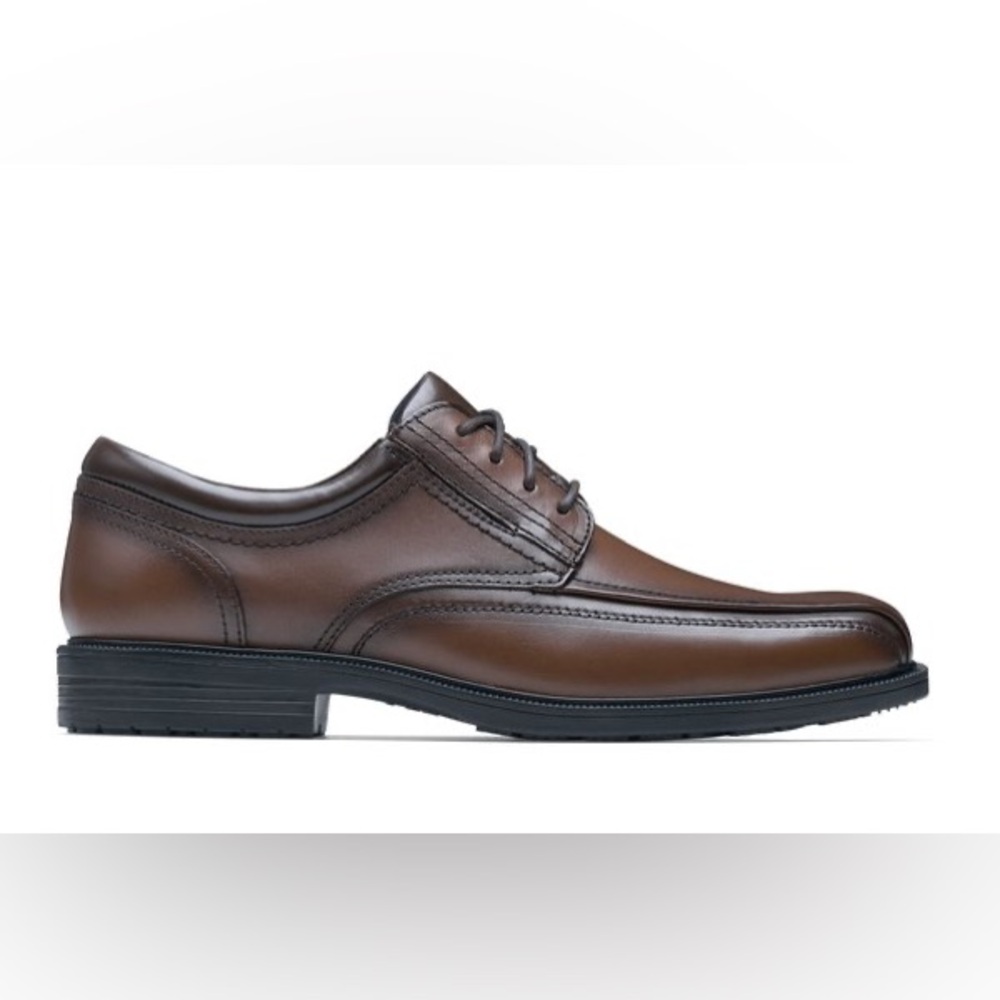 Shoes for Crews nonslip Valet Medium Brown Mens 11